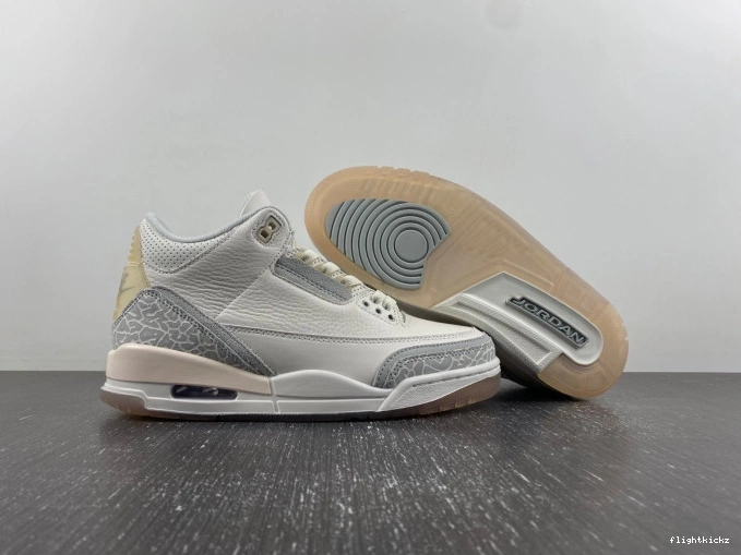 FJ9479-100 Ivory Jordan Air 3 Craft 0723